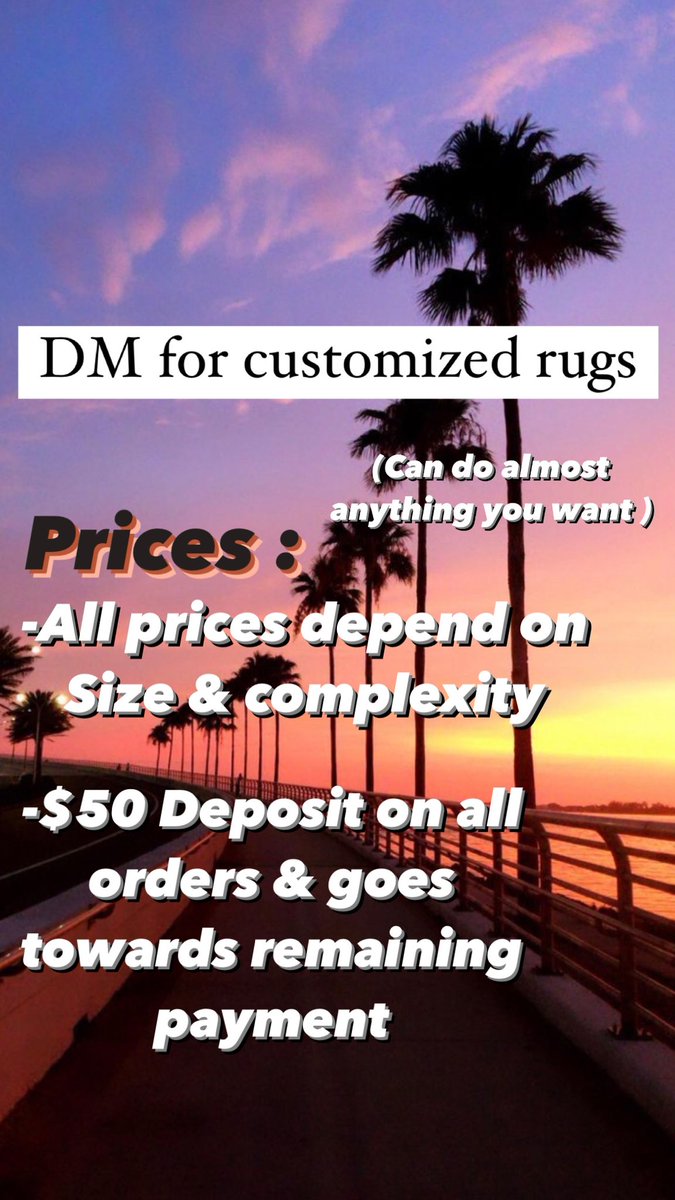 Brandon11Snell's tweet photo. CUSTOM RUGS🔥‼️ https://t.co/JjfeKrYeWx