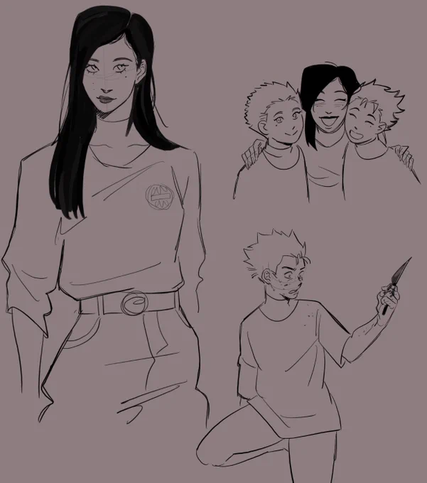 trimax tristamp doodles 
been thinking about rem and nai 