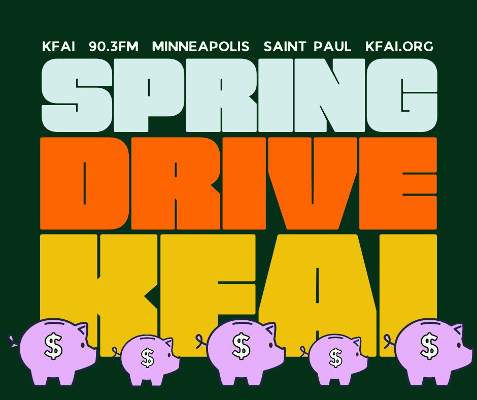 StarlightOnKFAI's tweet photo. It's that time of year again!
 
@kfaiFMradio is crucial to the Twin Cities, uplifting so many community voices. And where else can you hear 2 full hours of nothing but the best in vocal jazz/blues/soul/funk?!
 
Give any amount at https://t.co/ZiQ2L444DW
 
And tune in at 12am :)⭐️ https://t.co/wCLmkVl7xt