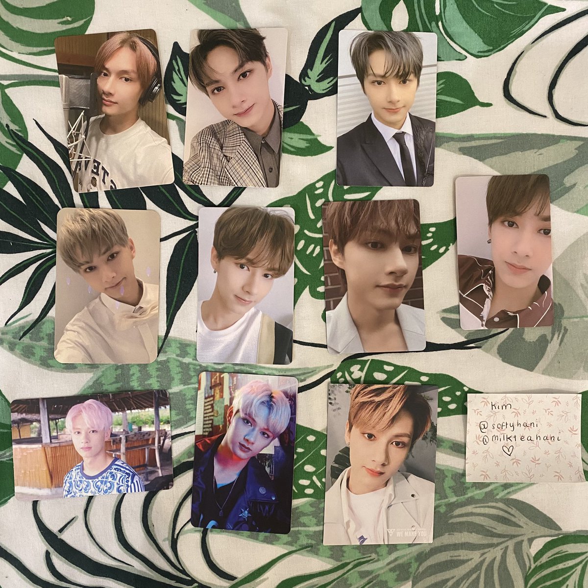 softyhani's tweet photo. SELLING JUN PHOTOCARDS 

pls give him a new home 
- semicolon £8
- ymmd £7
- an ode £8
- teenage £9
- incomplete £4
- we make you pc £15 https://t.co/WXcd7eG846