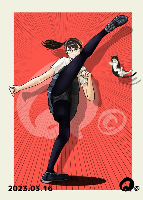 3/16㊍のモカちゃん🇯🇵
くらえ!
モカちゃんのハイキ～～～ック3発目!!😱 