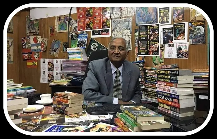 protosphinx's tweet photo. This is Raj Kumar Gupta

He's the founder of Raj Comics

You won't find his picture if you search just his name

That's how forgotten he is

He is father of India's superheroes - like Stan Lee 

Let's not forget him India. He's our hero. https://t.co/VOiPfKMKNG