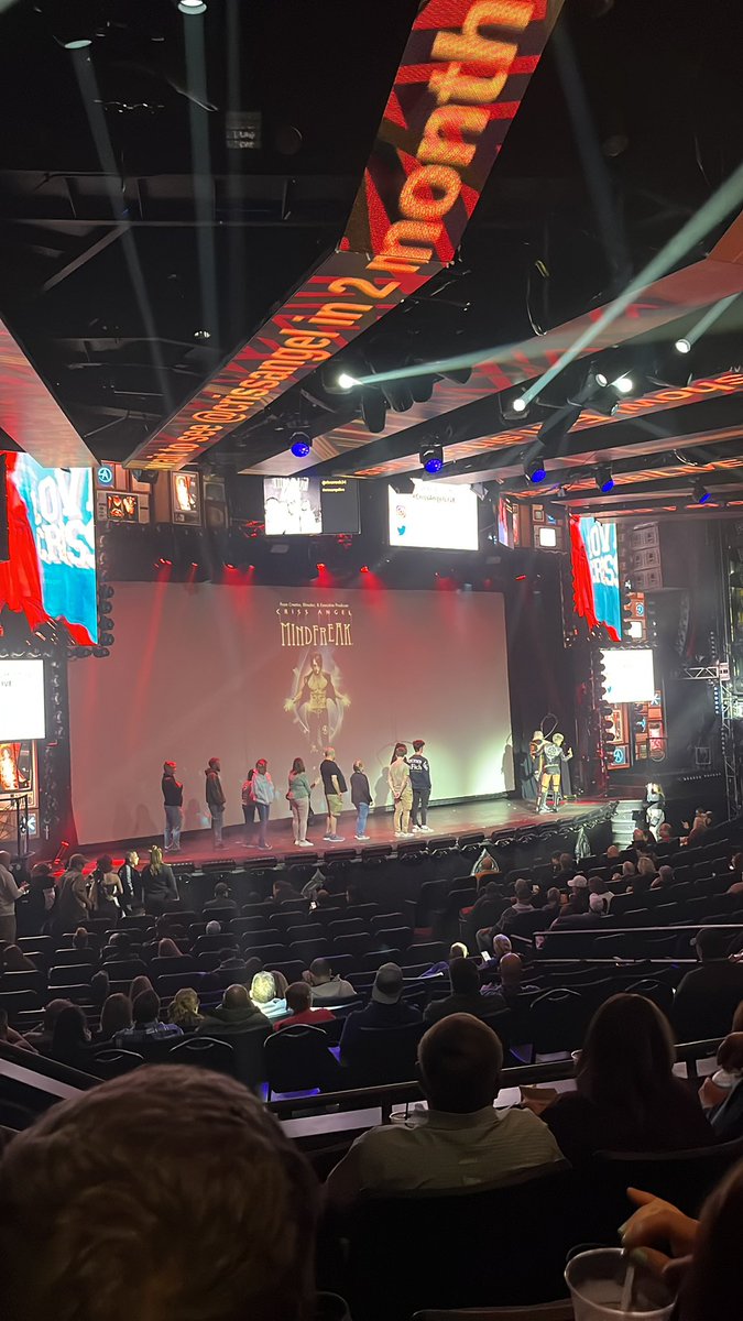 I can’t wait to get mind freaked so hard! #CrissAngelLive