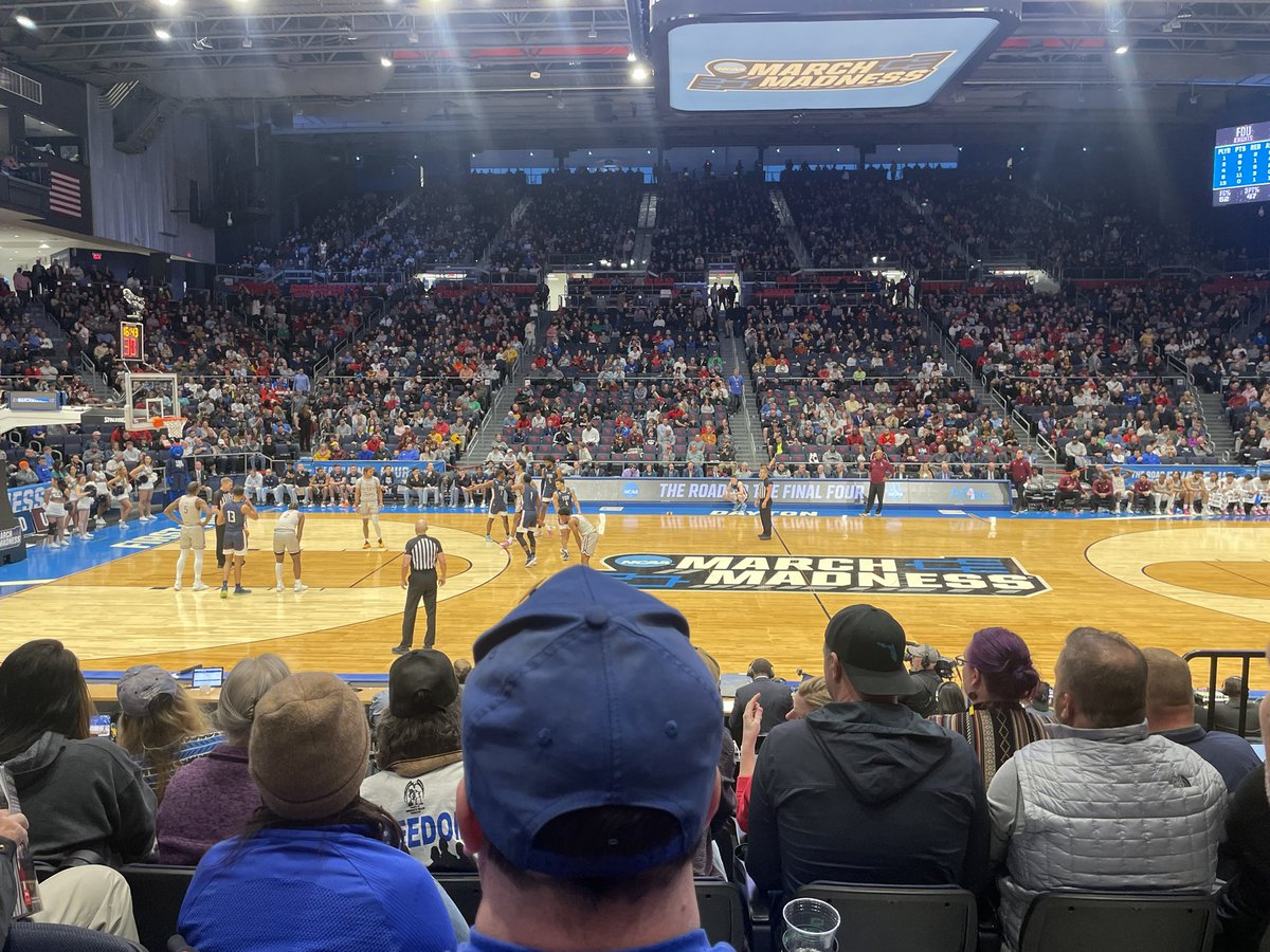 Excellent ‘First Four’ games in Dayton tonight! 🏀 #FirstFour #MarchMadness