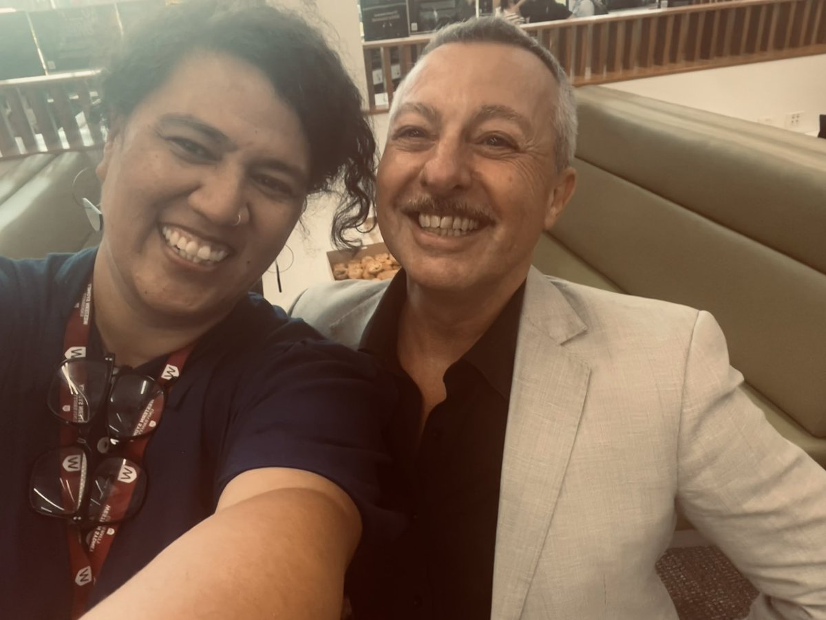 A/Prof Tai Peseta (@tpeseta) on Twitter photo Very rare to have our ragged mugs nxt to each other these days-me + <a href="/westernsydneyu/">Western Sydney University</a> DVCA Simon Barrie. When we are, it’s bcos we’re beaming w/ pride at our #westernsap <a href="/wsu_sap/">WSU Student Partners</a> team + their leadership of the Curric Reimagined Exhibition on in the Parra Sth <a href="/westsydulibrary/">Western Sydney University Library</a> Very rare to have our ragged mugs nxt to each other these days-me + <a href="/westernsydneyu/">Western Sydney University</a> DVCA Simon Barrie. When we are, it’s bcos we’re beaming w/ pride at our #westernsap <a href="/wsu_sap/">WSU Student Partners</a> team + their leadership of the Curric Reimagined Exhibition on in the Parra Sth <a href="/westsydulibrary/">Western Sydney University Library</a>