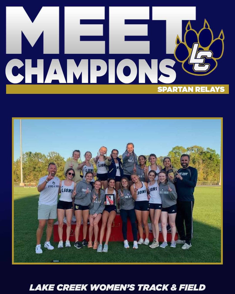 Lake Creek Women’s Track & Field tweet media