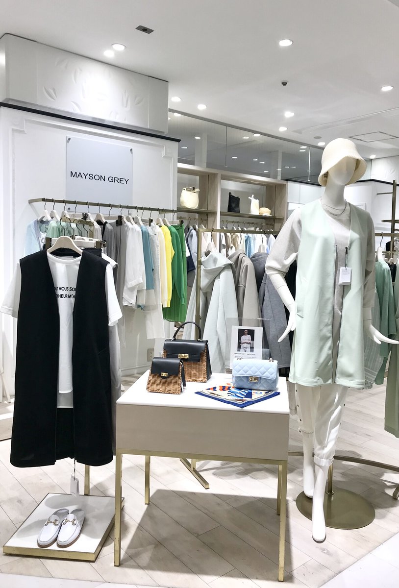 3階 婦人服売場に<メイソングレイ>がNEW OPEN✨ 計算しつくされた