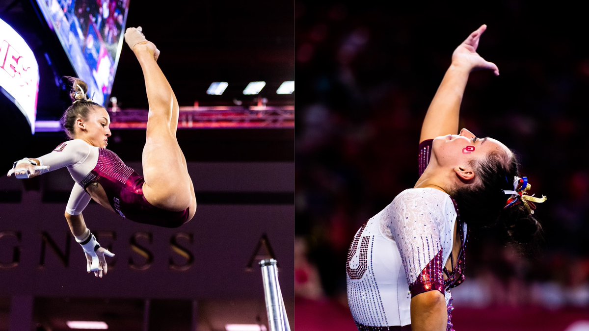 OU_WGymnastics's tweet photo. 𝙇𝙚𝙖𝙙𝙞𝙣𝙜 𝙩𝙝𝙚 𝙬𝙖𝙮 💪

6️⃣ Sooners lead the conference with 11 spots on the All-Big 12 Team.

📝 https://t.co/rI0Pc9GgZQ | #BoomerSooner https://t.co/cKn8Jd5l7i