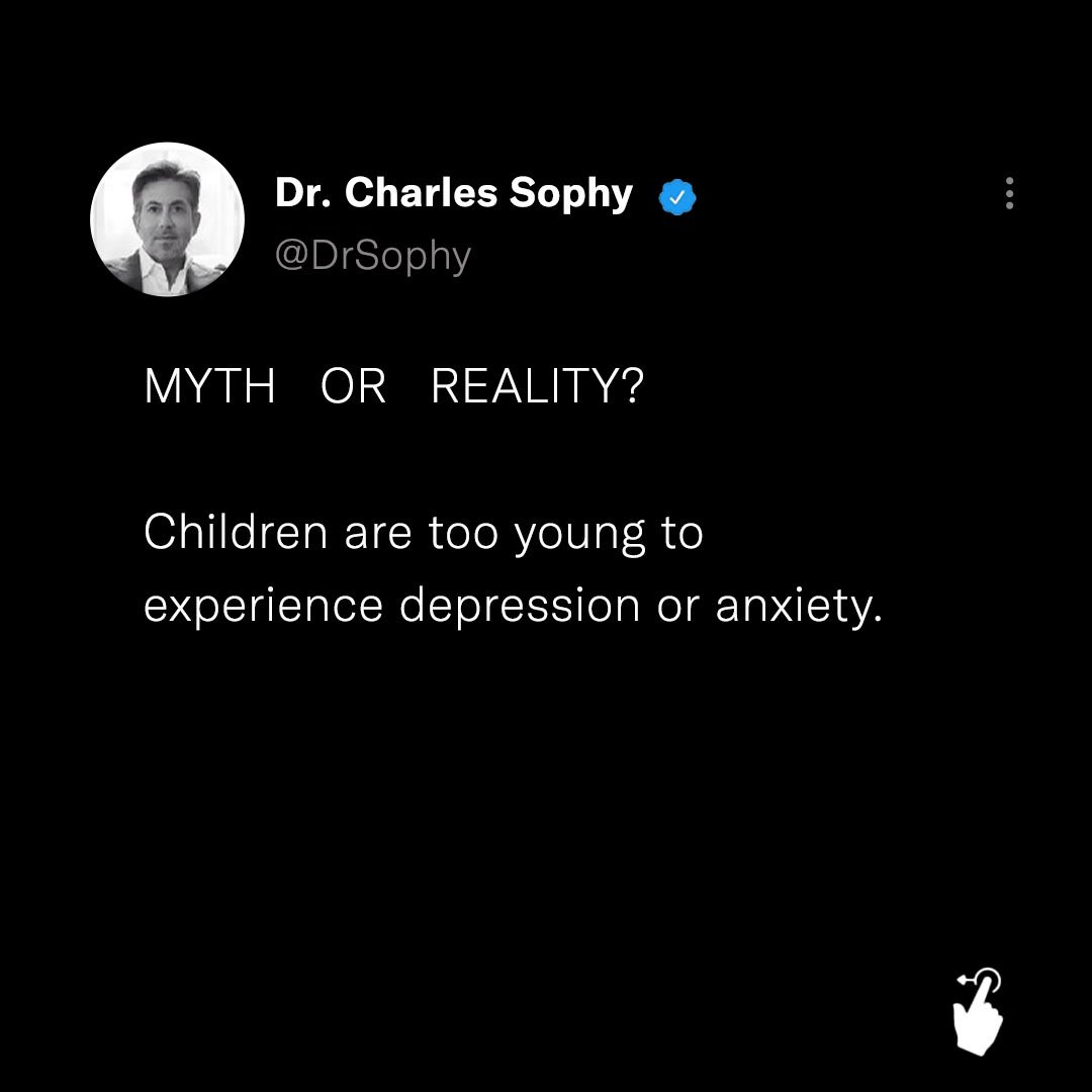 DrSophy's tweet photo. Kids can experience depression or anxiety, that’s a fact!
.
.
.
#BuildingMemories #FosteringIndependence #ParentingMindset https://t.co/6JP62ECXbm