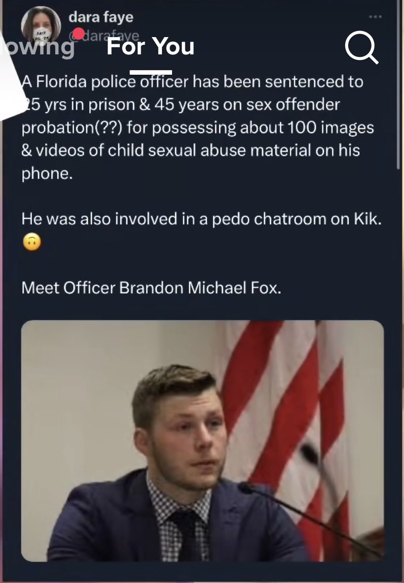 SalCalixte's tweet photo. @NikkiFried @GovRonDeSantis He should get out of drag queens business and get his friends and cops https://t.co/PjZDqcXN5G