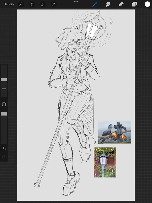 Fire genasi lamp lighter in the works 