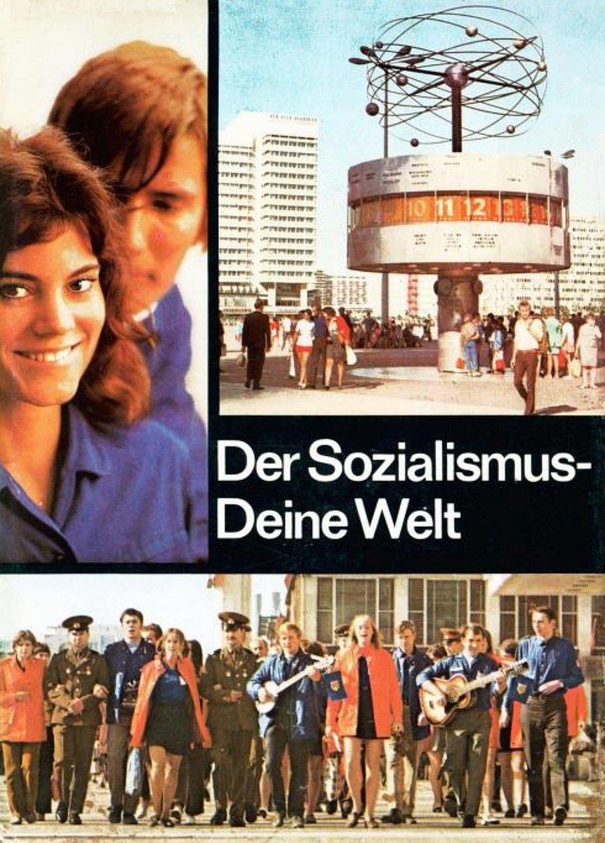 'Socialism your world' Heinrich Gemkow et all, GDR 1977