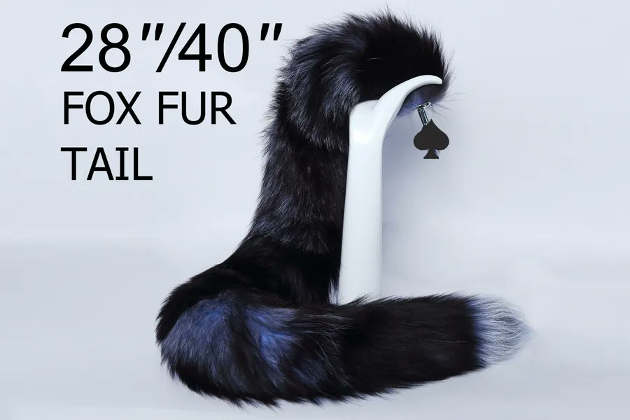 I just received a gift from your fav degenerate via Throne Gifts: Aliriga  fox tail plug - long fox fur fox tail butt plug - wolf tail plug - cat tail  plug -
