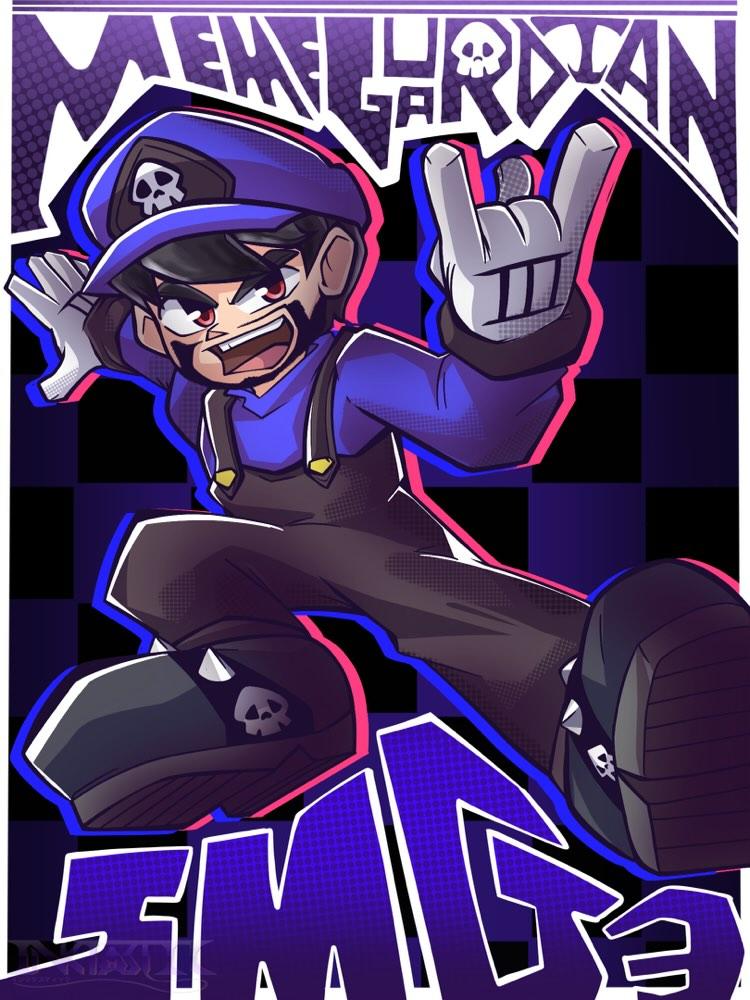 'The Super Guardian Meme 3, protector of the Internet Graveyard'
A very cool fanart of the new design of SMG3 made by my friend @/john_gatcha on Instagram. He is very talented and deserves the credit ^^

TAGS :
@smg4official #smg4fanart #smg3 #smg4 #smg3fanart #smg4art #smg4arts