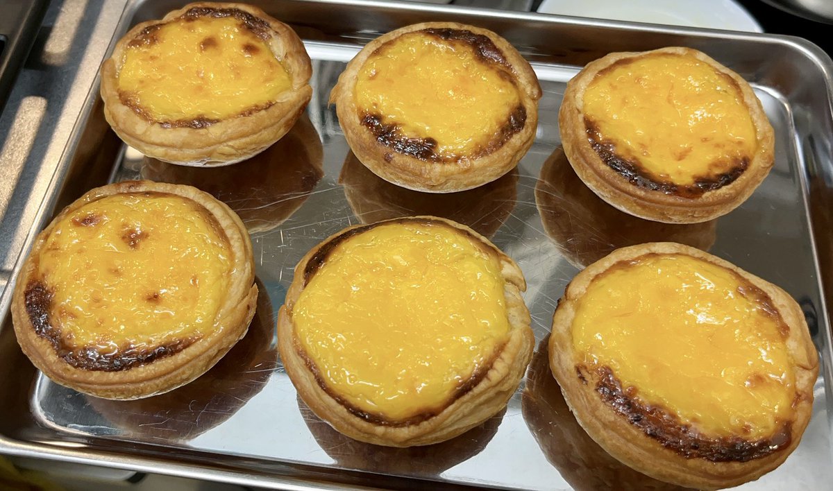 macao_cafe's tweet photo. こんにちは。マカオカフェの店主のシヨミです。
最近卵とミルクの価額高騰のため、マカオカフェの手作りマカオエッグタルトは少し値上がりします。

エッグタルト220円→250円
タピオカエッグタルト250円→280円

になります。値段は全て税込です。申し訳ございません。 https://t.co/MSjrA8y6PV