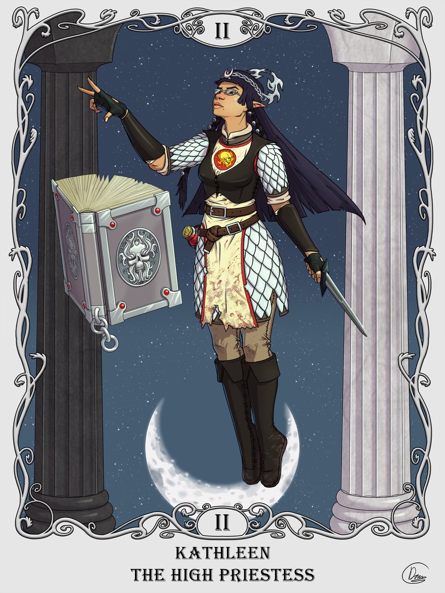 DangaArt's tweet photo. A couple Kathleen’s I’ve made
@mmysbathotw DnD character https://t.co/FAV4DymyzY