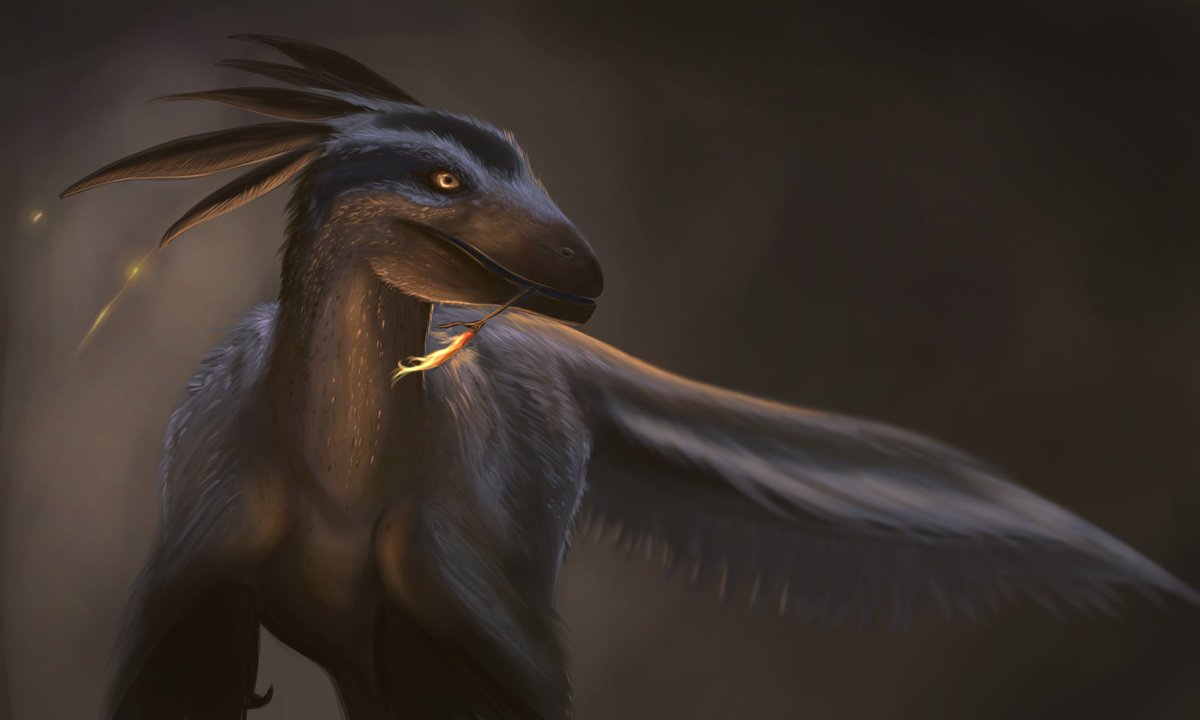 Your reminder that the #PrehistoricPlanet team collected and kept -all the fanart-