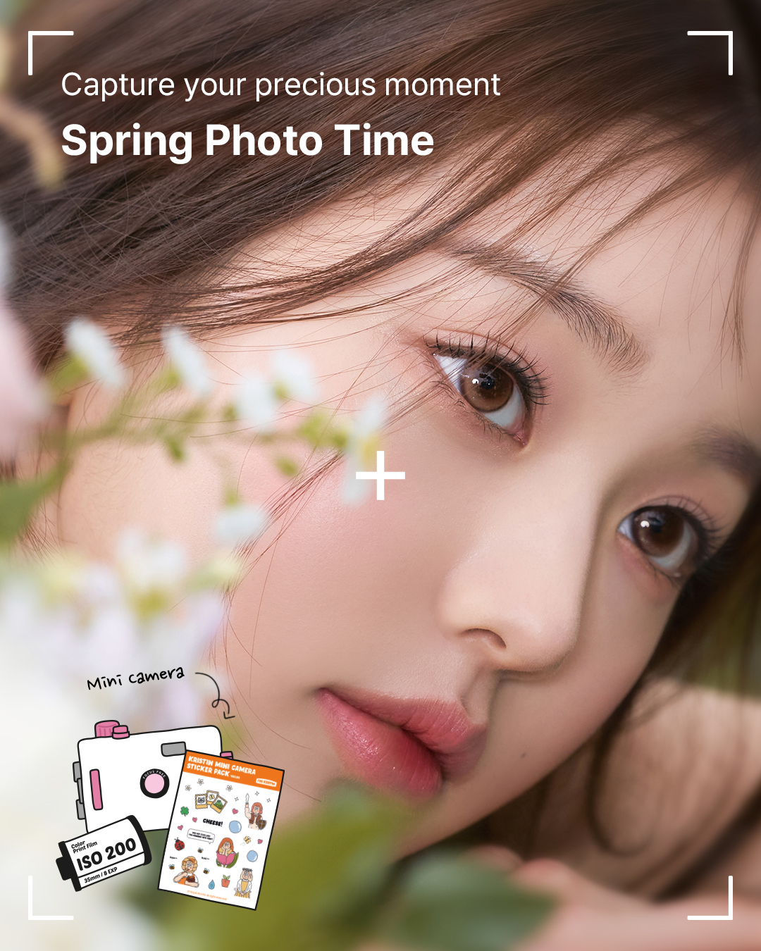 HapaKristin_SEA on X: 𝘋𝘦𝘸𝘺 𝘒𝘳𝘪𝘴𝘵𝘪𝘯 𝘸𝘪𝘵𝘩 𝘑𝘢𝘯𝘨 𝘞𝘰𝘯  𝘠𝘰𝘶𝘯𝘨 Flower in the springtime🧚‍♀️ Purchase 5 or more contacts, FREE  Kristin Mini Camera 📸 👉 #IVE #Youthfullens  #Yo