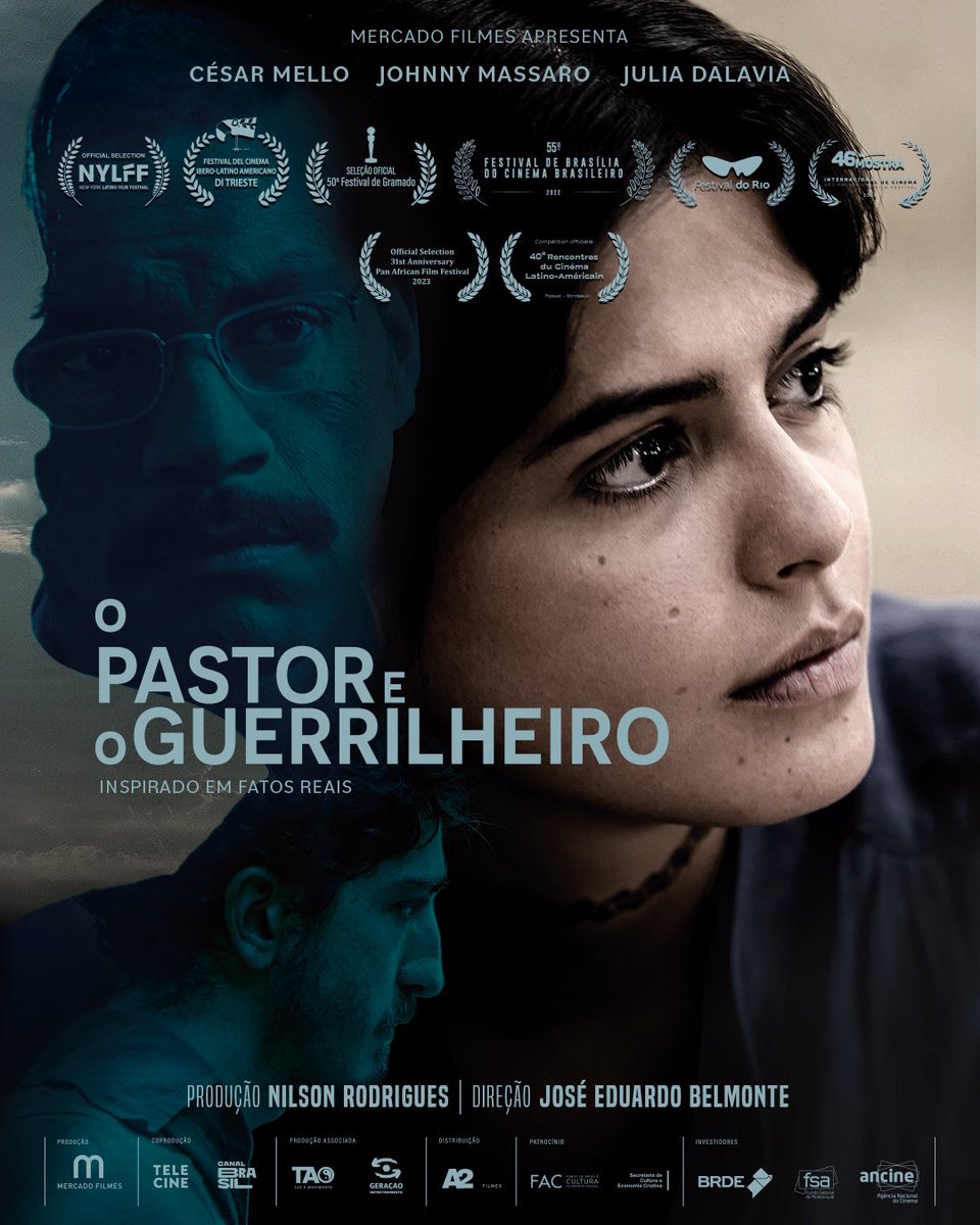 SaschaKratzer's tweet photo. Uma das minhas últimas trilhas foi pra esse filme importantíssimo! 
O PASTOR E O GUERRILHEIRO 
13/4 NO CINEMA #cinema #cinemabrasileiro #filmes #trilhasonora #brasil https://t.co/7QRfVosk7h