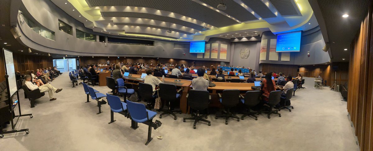 rafaelmongecr's tweet photo. #enestemomento inicia el tercer y último día de la reunión del Grupo Asesor Intergubernamental y Multiactores #IMAG del #GEO7, con una sesión plenaria conjunta con los autores del reporte, el grupo asesor científico y los copresidentes del proceso. https://t.co/2rdWhXGyfd