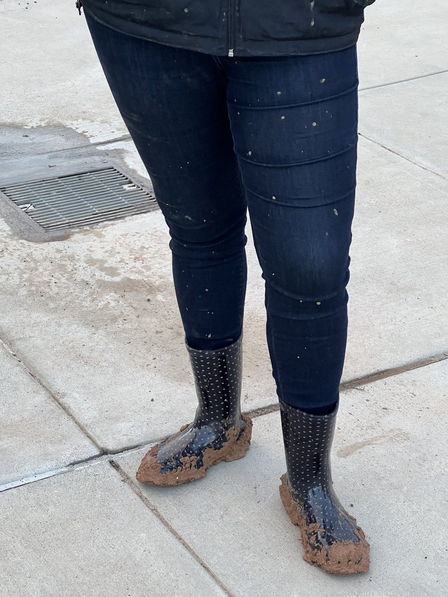 As a Track and Field coach I can not wait till this rain is over. Had to run shot put in the mud. This is what a dedicated coach looks like. Kids still did very well considering #proudcoach