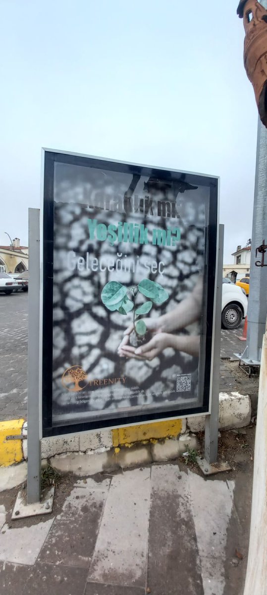 TreenitySpace's tweet photo. Our billboards are all overt the Turkey now ! 
#TreeNity #LetsGo #GoGreen @tgnewspaper @WHO_Turkiye @GoTurkiye https://t.co/ZdvjyyfAp1