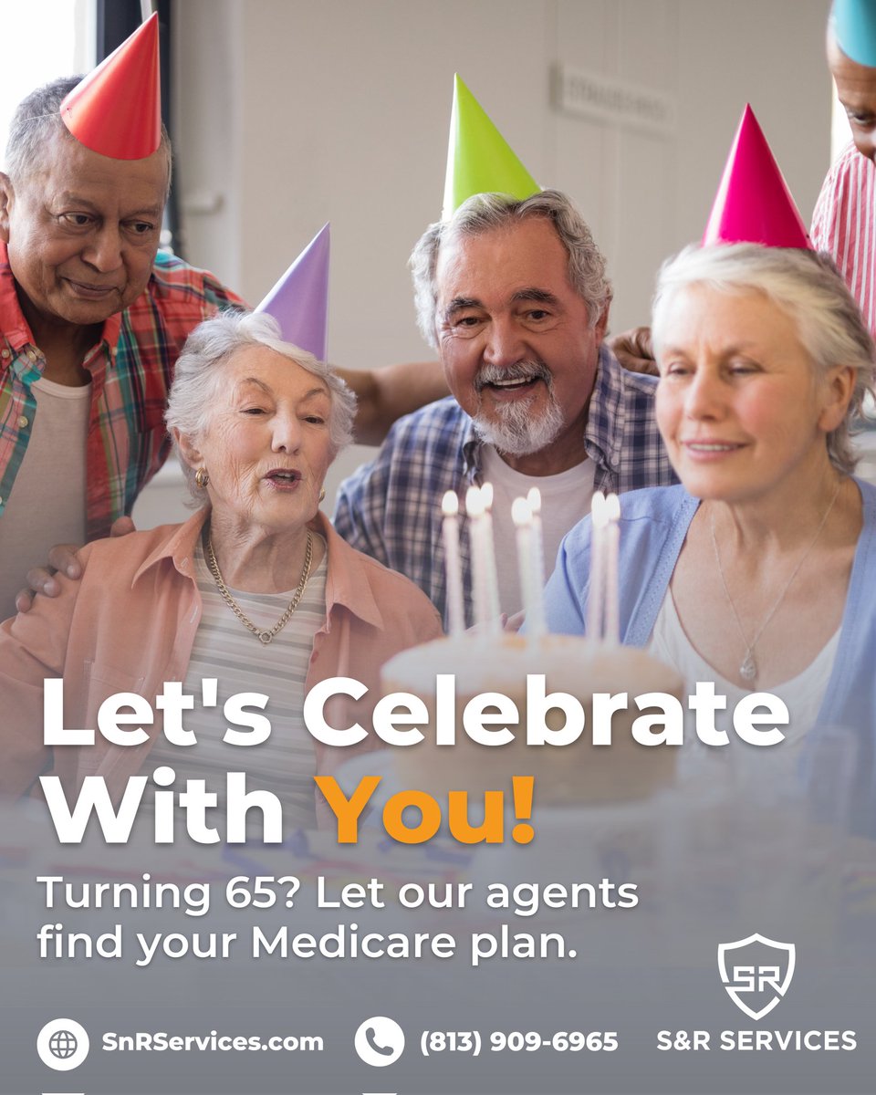 Are you turning 65 or need Medicare? We are here to help. Call or click today.
🖥️ SnRServices.com 
☎️ (813) 909-6965
#Flordiamedicare #Turning65 #medicare