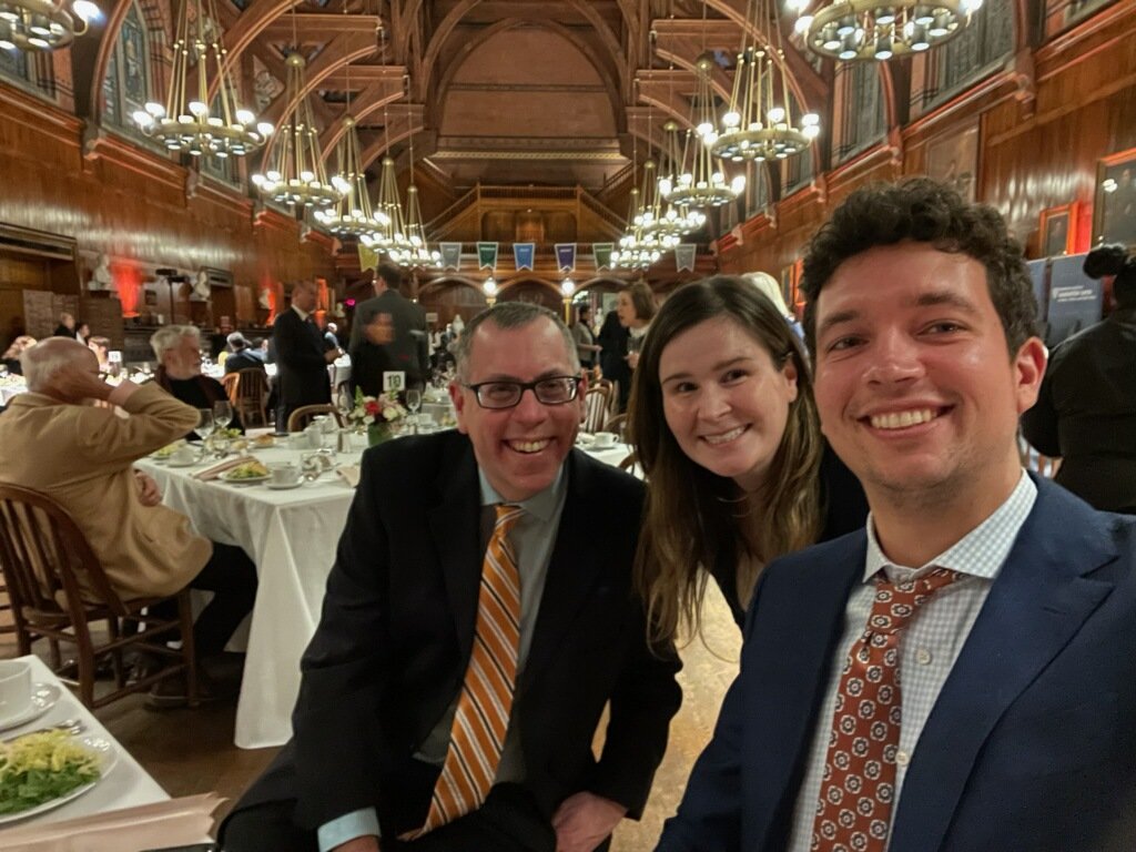 TWallack's tweet photo. Fun hanging out with @allyjarmanning and @wwuthmann. #GoldsmithPrize https://t.co/FonOWBlPuT