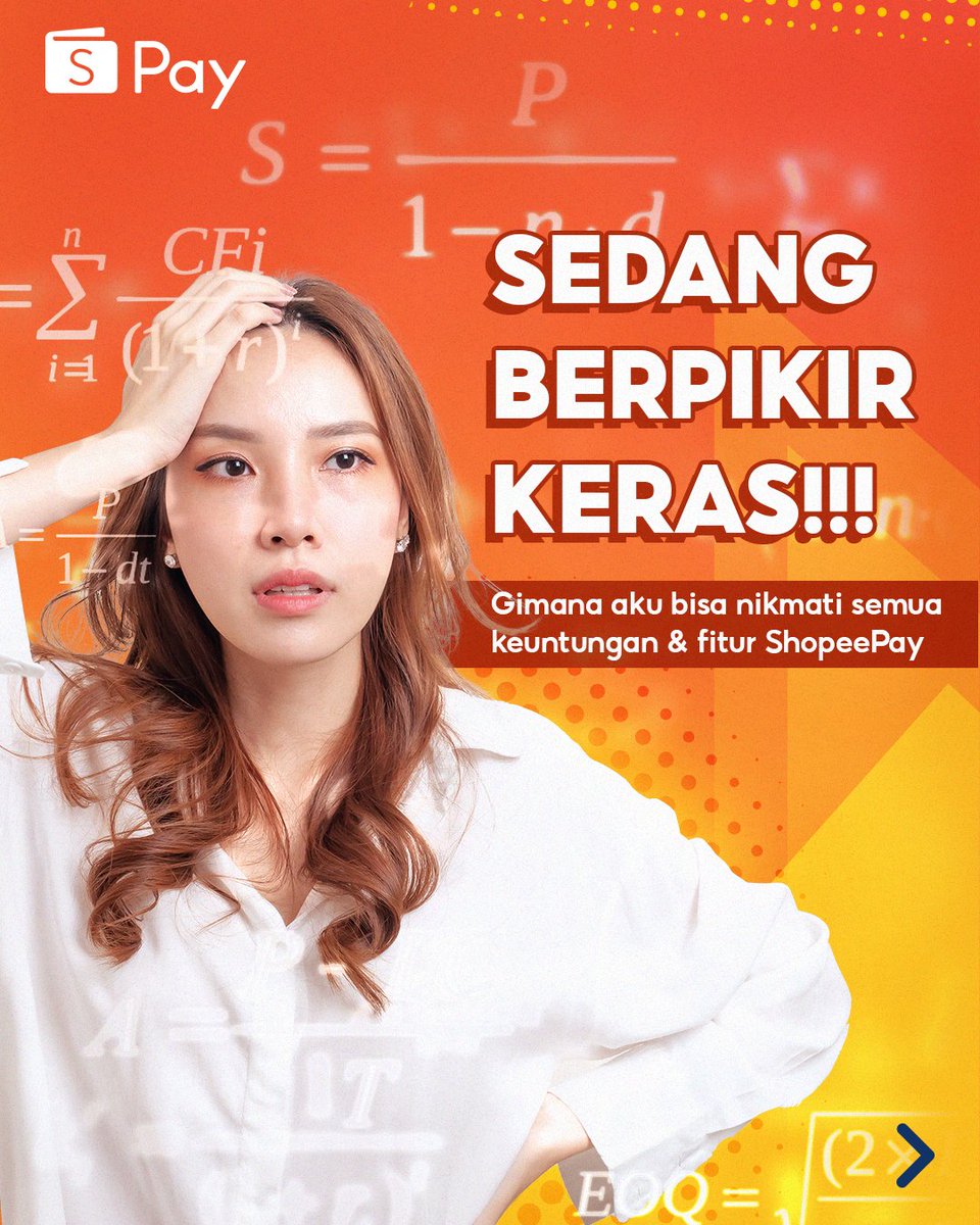 ShopeePay_ID's tweet photo. Apa masih ada yg bingung kaya gini???
Gausah bingung! Kalo mau nikmatin banyak keuntungan & fitur lengkap dari ShopeePay, kamu bisa upgrade ke #ShopeePayPlus karena MUDAH & CEPAT 🎉🥰 Info selengkapnya bisa cek di https://t.co/VqSnQR4Xs2
Tunggu apalagi? Upgrade sekarang juga🧡 https://t.co/BdiPinVfc5