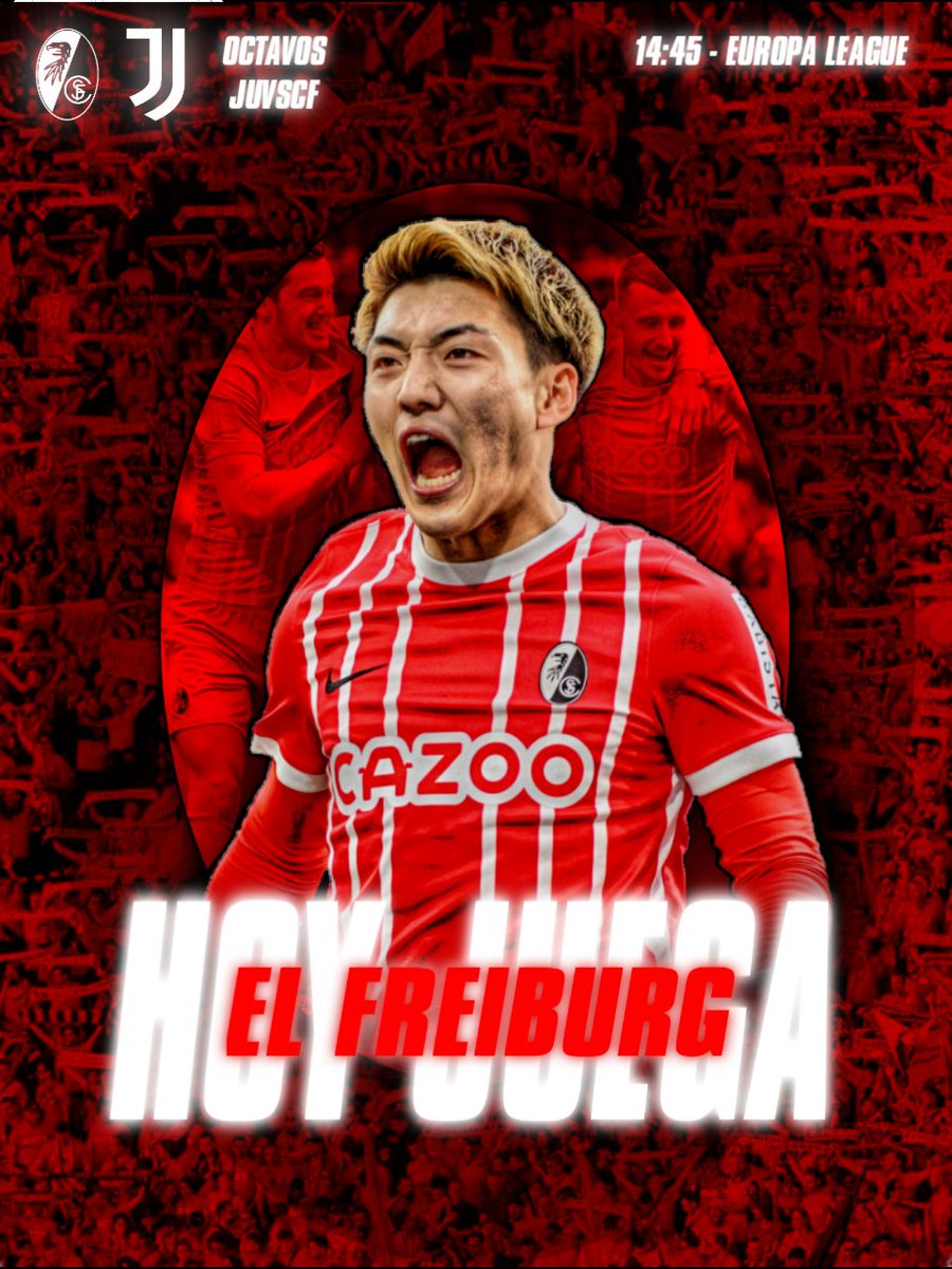 FreiburgARG's tweet photo. 🔐 En busca de la épica...
🔴 ¡HOY JUEGA EL FREIBURG! 🔴
(Hagan de cuenta que ya son las 12)
#JUVSCF https://t.co/hxeunspvYL