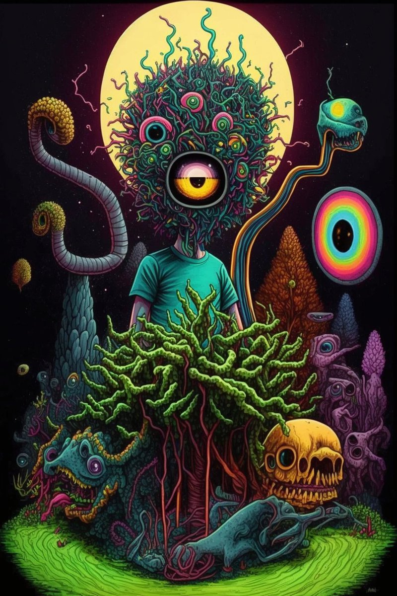 I already thought MJ v4 was amazing... But Midjourney v5 is just fan-frikin-tastic!! 🍄🔥🔥🔥👍👊

#CNFT #NFT #AIArtwork #Surrealart #Psychedelicart #midjourney #midjourneyv5