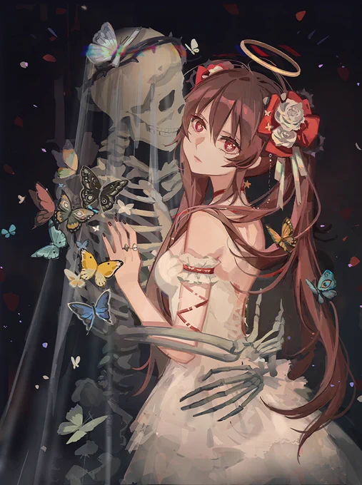 Genshin art train  Thank you Daniel and Sakon for the tag !! Tagging     
