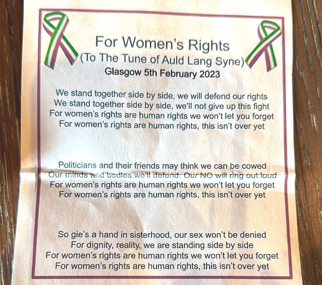 #LetWomenSpeak lyrics 
Globally women are singing this song.

We will not be silent. 
We will not stand back while I rights, spaces and resources are opened up to men. 

#WomenNotObjects #ThisIsntOverYet 
#WomensRightsAreHumanRights #auspol