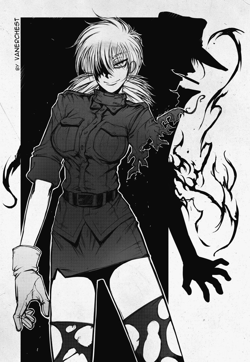 aaaaand "good" girl... :'}

#Hellsing #SerasVictoria #Seras #ヘルシング