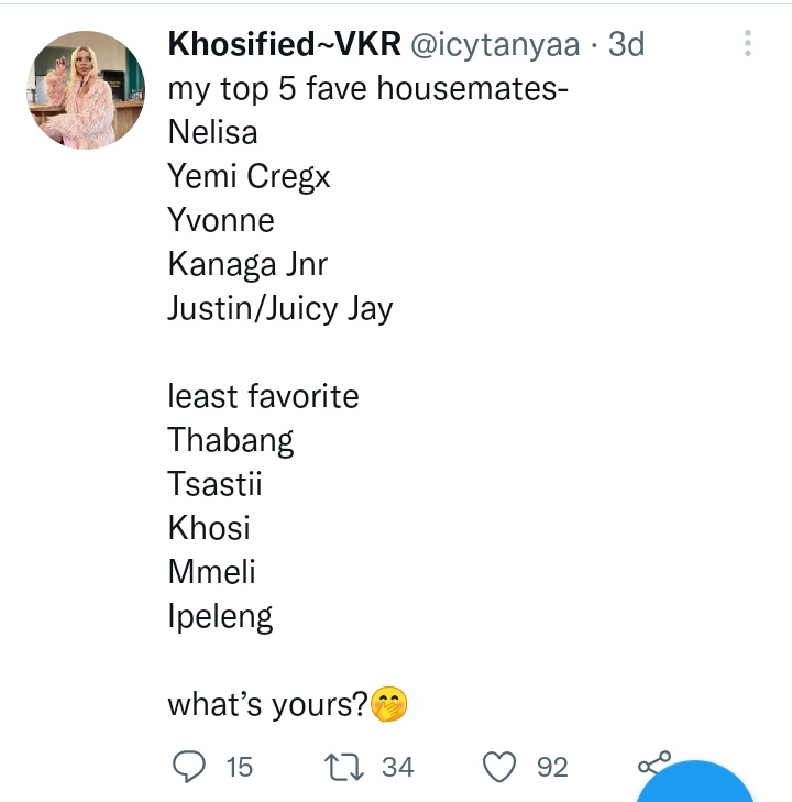 BekxMandha's tweet photo. Khosireigns this person is pretending to be one of us please before sharing your IUC  please make sure if the person is a Khosireign🙏
VOTE KHOSI 
#KhosiTwala
#BBTitans https://t.co/2PGpBzMFVB
