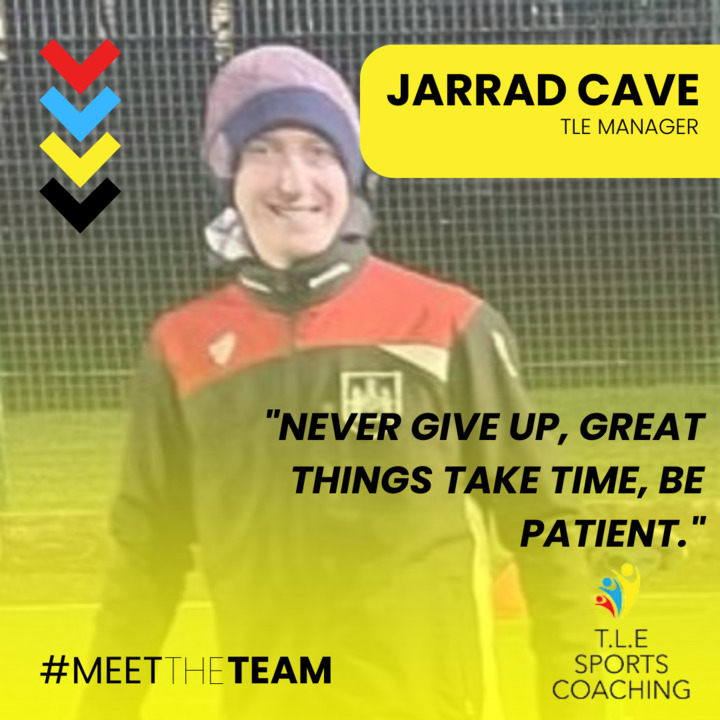 #MeetTheTeam FT 𝗝𝗮𝗿𝗿𝗮𝗱 𝗖𝗮𝘃𝗲... 👋 Jarrad has been with the organisation since 2019. 📆 His favourite moment in coaching was during his time as a 16yr old coach of Ashcott Youth Team steering them to their first ever win after a series of bad results! 🙌🏻 #MeetTheTeam