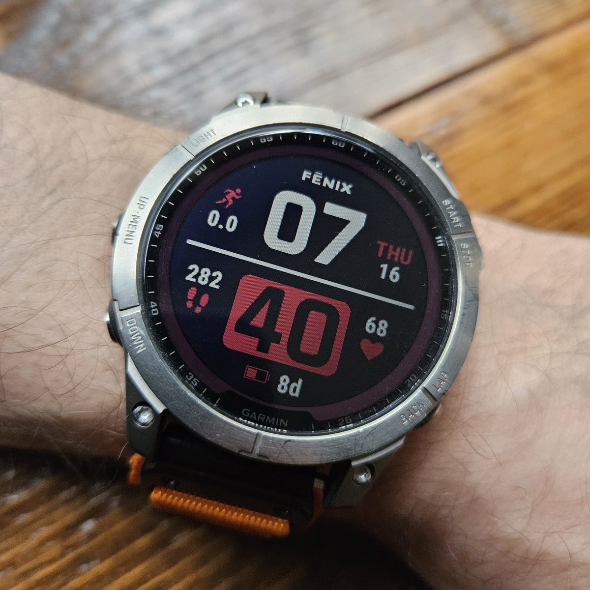 EljonEljon's tweet image. Let's go for a walk #GarminFenix7 #smartwatch