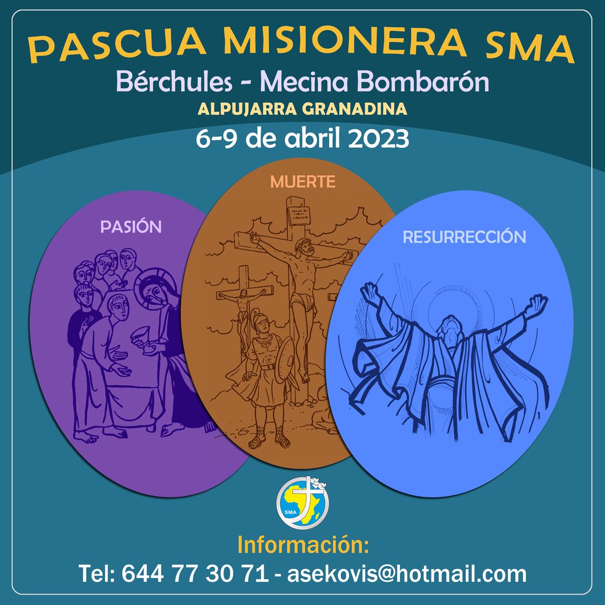 marcosdelgado's tweet photo. Hola a todos
 Os invitamos a compartir los días de pascua ayudando las comunidades de algunos pueblos.

Es un momento ideal para  compartir nuestra fe con la gente de los pueblos en medio de la naturaleza y en familia SMA

           ¡Animaros!
  ¡Juntos por la Misión! https://t.co/5neGUlYBLN