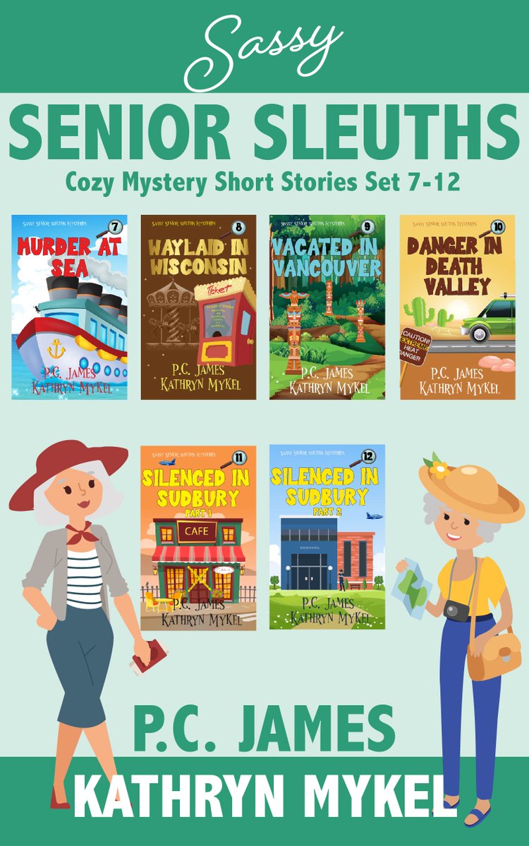 MysteryReads's tweet photo. Featured Book: Sassy Senior Sleuths Return by P.C. James In Sassy Senior Sleuths Return, Pauline and Nona are once again vacationing and solving mysteries wherever they go.
Where

https://t.co/NJaRzfrFyI https://t.co/wMXZzoZ4HT