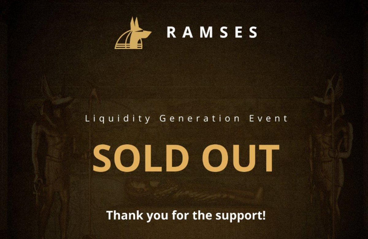 leilanibabiez's tweet photo. 5️⃣ Presale
The Fair Auction raised a 200 #ETH hard cap in only 9 minutes, with the average price being $0.0313/1 $RAM
🤯 1% of the supply has been distributed to LPs of $moSOLID, $veSOLID, $elmoSOLID, and $SOLID coming from #Monolith and #Solidty 🤑 https://t.co/MEgSRyKPTN