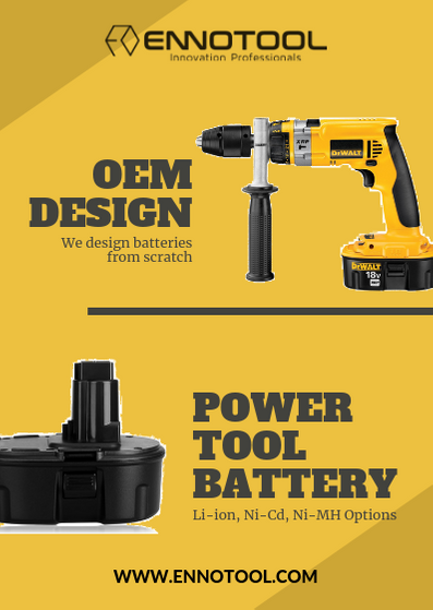 EnnoTool's tweet photo. EnnoTool high-quality customized battery pack. 
As long as you have enough quantity, we will be able to give you a low enough price
🔗Know more: https://t.co/aDcnpiNmgr

#ennotool  #powertoolsarefun #diycraft #powertools #powertoolbattery #powertoolbatterypacks #powertool #dewalt https://t.co/SaU6CCB7iZ