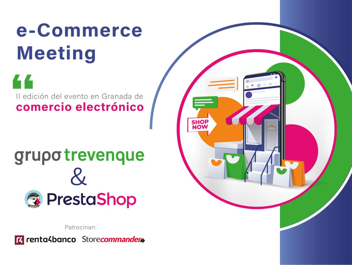 ¡Hoy es el día! 🥳 Sigue en directo, a partir de las 09:00h, el 🛒 e-Commerce Meeting de #GrupoTrevenque y <a href="/PrestaShop/">PrestaShop</a> .

Recuerda: comenzamos a las 9h y pasaremos lista, ¡no te despistes! 😄
👉🏻youtube.com/watch?v=UYHzLN…

#EcommerceMeetingGranada #GrupoTrevenque #PrestaShop