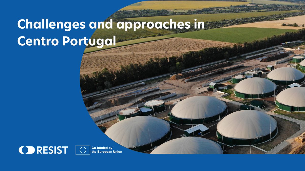 RESISTProject's tweet image. The challenges in #CentroPortugal🇵🇹 include droughts, heat and forest fires 🚰🌡️🌲🔥
RESIST will test innovative solutions in 2 pilot areas: #Coimbra and #MédioTejo, following these approaches:
💠landscape planning
💠biomass conversion
Stay tuned to learn more!