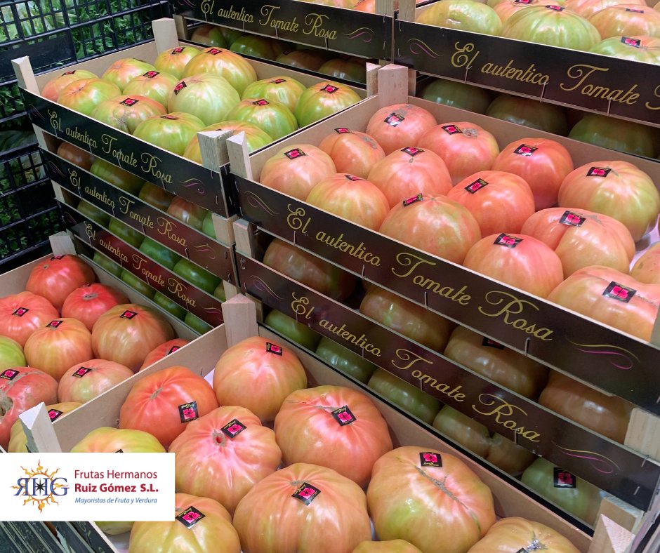 🔝El auténtico Tomate Rosa.
-
👌Pásate por nuestro puesto en Mercamadrid!!!
- 
#herruizgome #LaFrutaQueMejorSeCome  #comesano  #5aldia #somosloquecomemos  #frutadetemporada #fruteriasdemadrid #fruteros #tomaterosa