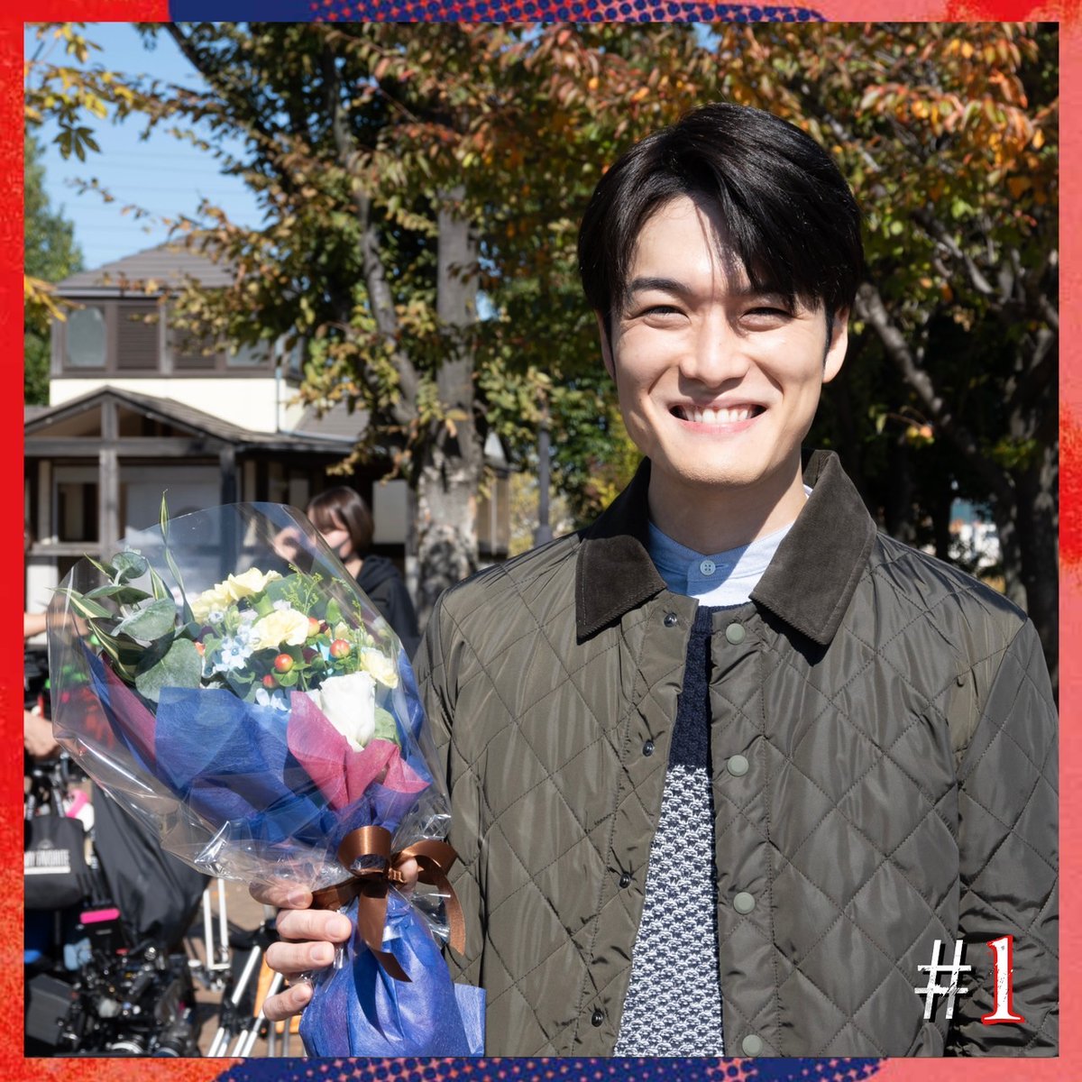 getready_tbs's tweet image. 💐クランクアップ集～ゲスト編～💐

第1️⃣話
渋谷隆治役 #池松壮亮 さん
才津 明役 #入江甚儀 さん
斉藤 久役 #田中要次 さん

みなさんありがとうございました😊

池松さんは最終回にもご出演！
#TVer で無料配信中📲
tver.jp/series/sr8npss…
#ゲットレディ