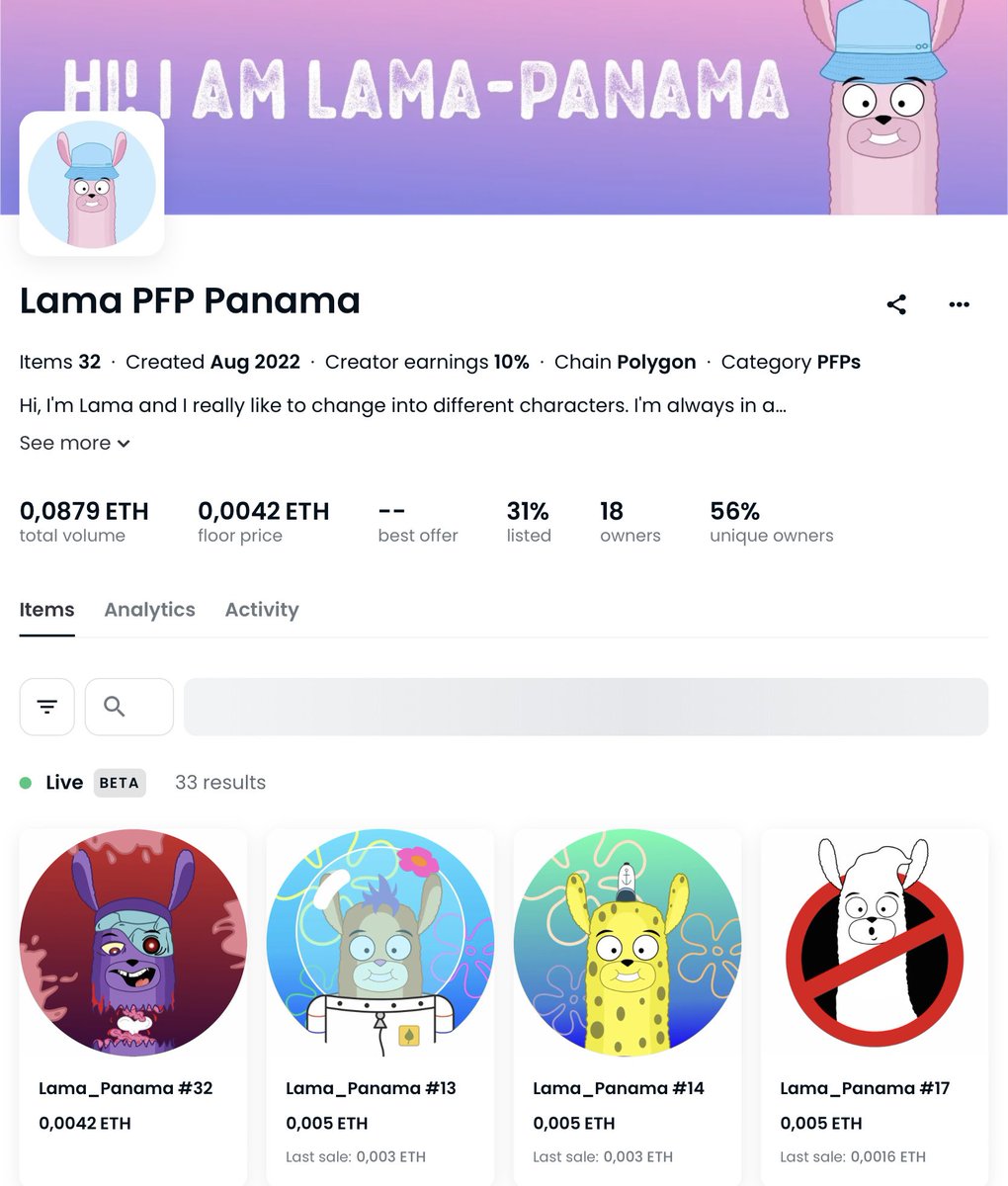 ❤️‍🔥❤️‍🔥❤️‍🔥 SOLD OUT ❤️‍🔥❤️‍🔥❤️‍🔥 

Yeah 🚀🎉 I’m so happy 🥰 Thank you dear <a href="/LamaPanamka/">Rina_NFT</a> 🫂😘💜 I feel over the moon now 🥳🎉🎉🎉

Look collection to <a href="/LamaPanamka/">Rina_NFT</a> 🌸 these are cute llamas 🥰💖 let’s support <a href="/LamaPanamka/">Rina_NFT</a> 💜