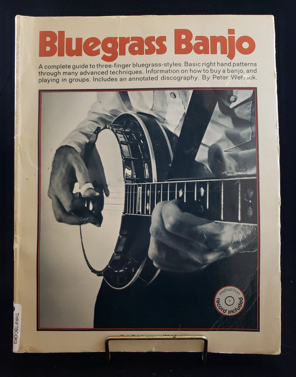 atticesoterica's tweet photo. Vintage 1974 Bluegrass Banjo Softback Book by Peter Wernick, Elementary Songs, Techniques, Various Styles, Music Theory, Different Keys https://t.co/8YM6sGYc0M #Etsy #Collectibles #AtticEsoterica #BestOffer #Curios #Vintage #Antiques #VariousStyles https://t.co/252fGKW7Qx