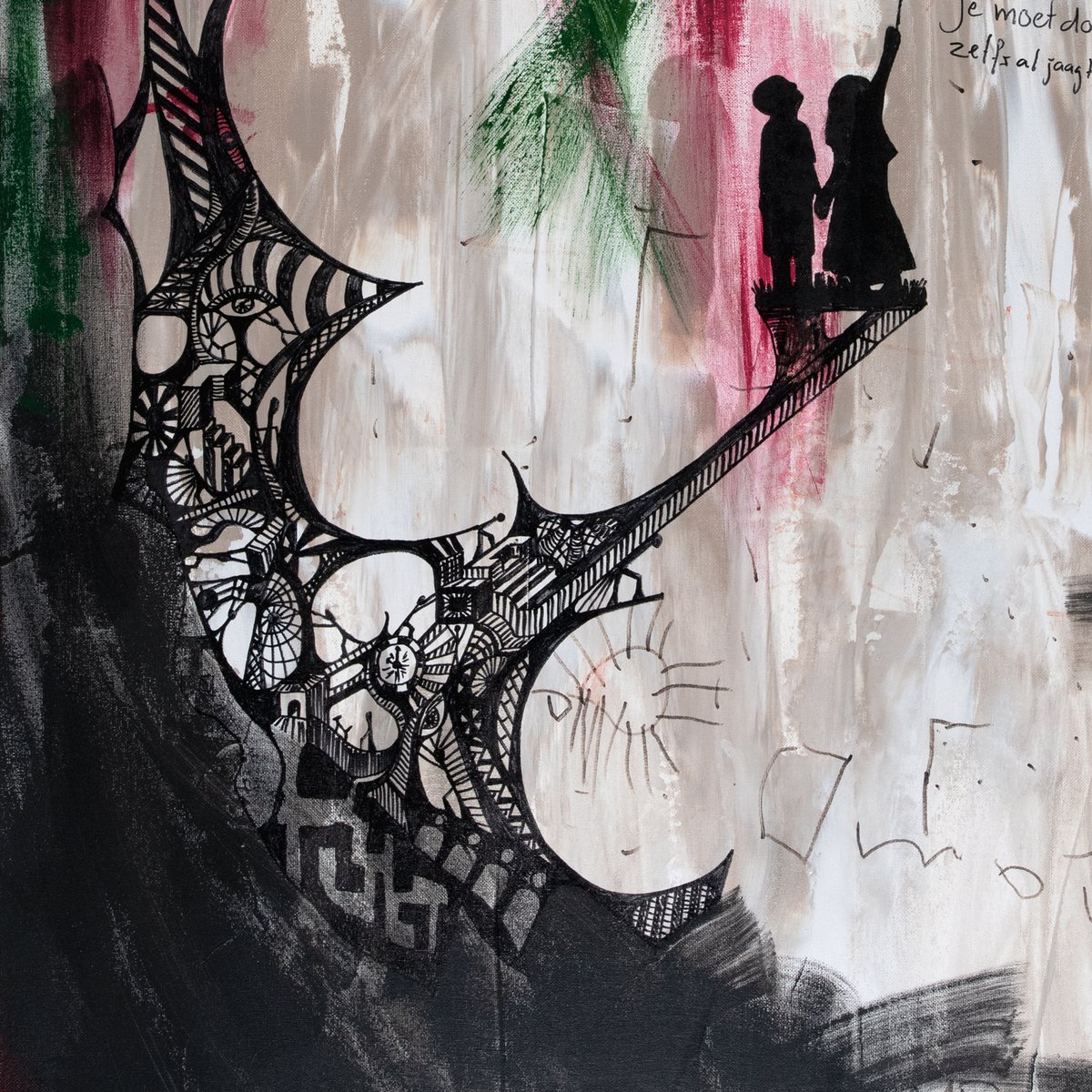 DennisHardes's tweet photo. Beauty #02 - (90 x 120 cm) - Mijn ‘aantekeningen’ van ongeveer 9 maanden. Samen vormen alle losse fragmenten weer één verhaal. Blijkbaar valt alles met de tijd weer op zijn plaats. Misschien is de echte boodschap wel, alles komt goed. Prijs: 997,- euro https://t.co/QBbCjJmDoZ