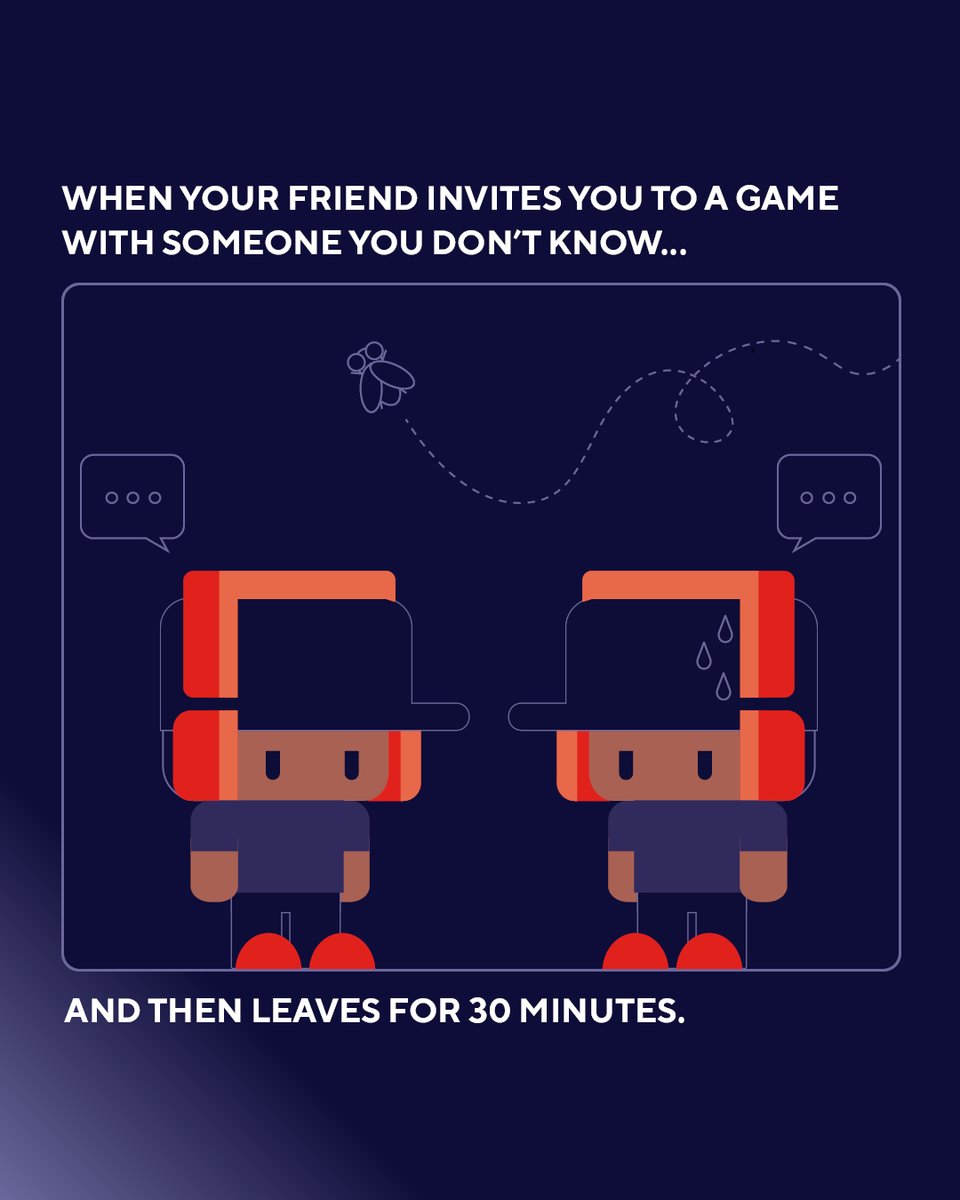 TrustGaming's tweet photo. Cue looking at each other awkwardly… 🕴 Has your friend ever done this to you? What’s been your most cringe-worthy gaming experience? 🙃 Write it in the comments below!
#gamingxtrust https://t.co/W8Z5FuE34Y
