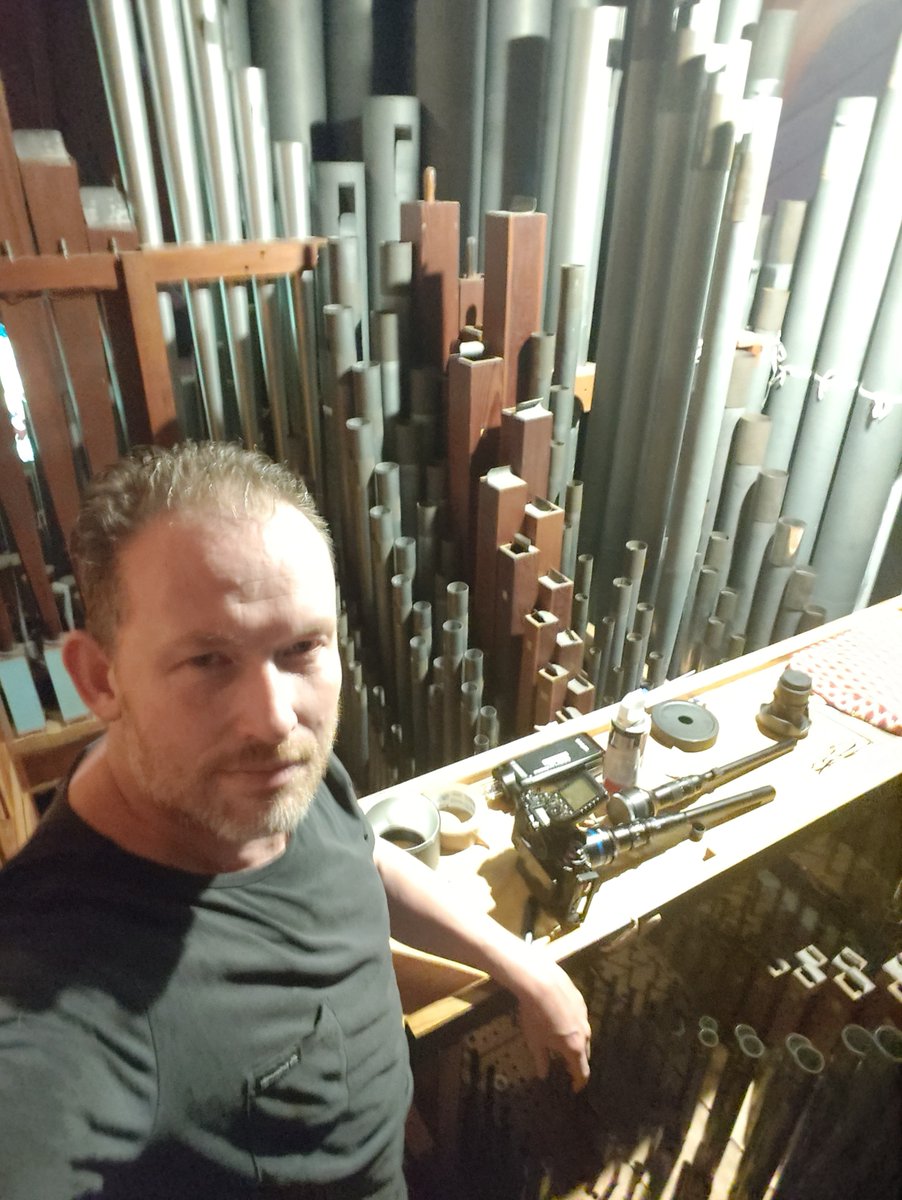 charlesbrooks's tweet photo. Inside the Pipe Organ at St Marks Church, Auckland, New Zealand.

Part of my Architecture In Music series. I've included a couple of behind-the-scenes shots for this as so many people were asking about the #laowa #periprobe lens that I was using!

More at https://t.co/NTJg1HaxcB 
#music #pipeorgan #classicalmusic #laowa @lumixnz @laowa_lens